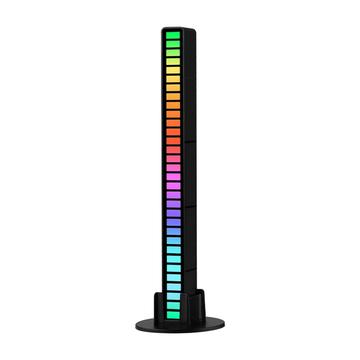 L021 RGB-musiikkisynkronoitu rytmivalo / tunnelmavalo - musta