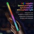 L021 RGB-musiikkisynkronoitu rytmivalo / tunnelmavalo - musta