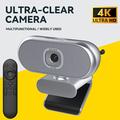 L60-ajuriton 4K-verkkokamera kaukosäätimellä - hopea