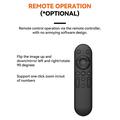 L60-ajuriton 4K-verkkokamera kaukosäätimellä - hopea
