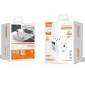 Ldnio Z9 20W:n matkasovitin - 2 x USB-C PD, USB-A QC3.0 - musta