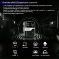 LE526 Bluetooth 6.0 Auracast -äänisovitin mikrofonilla - musta