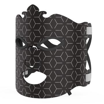 LED-kasvonaamio ihon nuorentamiseen, kaukosäätimellä - musta