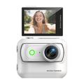LK-018 Magneettikiinnitteinen irrotettava action-kamera, 2.0" kääntyvä näyttö - 1080p - valkoinen