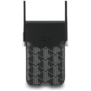 Lacoste The Blend XL Crossbody puhelimen laukku - musta