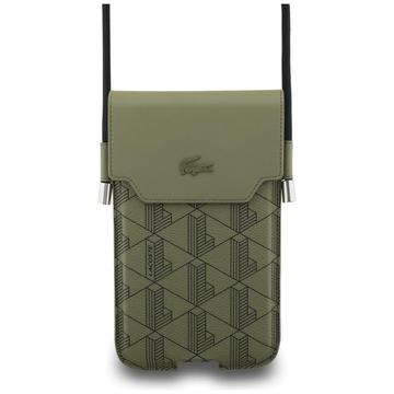 Lacoste The Blend XL Crossbody puhelimen laukku - vihreä