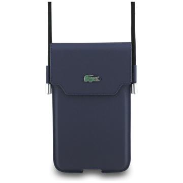 Lacoste The Blend XL Crossbody puhelimen laukku - laivastonsininen