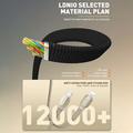 Ldnio LC212i -punoskaapeli, nopea lataus, USB-C-Lightning - 2m, 30W - harmaa