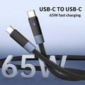 Ldnio LC241c PD USB-C -kaapeli - 65W/480Mbps tiedonsiirto - 1m