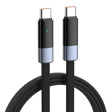 Ldnio LC241c PD USB-C -kaapeli - 65W/480Mbps tiedonsiirto - 2m - musta