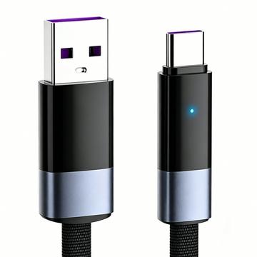 Ldnio LS242Q USB-A-USB-C-kaapeli, 100W:n pikalataus - 2m - musta