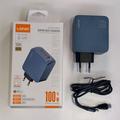 Ldnio Q8 100W GaN-pikalaturi - 3 x USB-C, USB-A, Lightning - sininen
