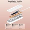 Ldnio SC5614 -pistorasia, 5 pistorasiaa ja 6 USB-porttia - 2m, EU-pistoke