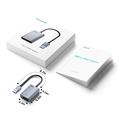 Lemorele LC06 Plus USB-A-HDMI-sovitinkaapeli - 4K, 30Hz - harmaa
