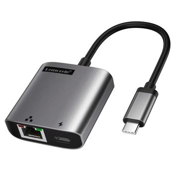 Lemorele TC35 USB-C – 2.5G Ethernet -sovitin, jossa on USB-C-liitäntä