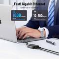 Lemorele TC35 USB-C – 2.5G Ethernet -sovitin, jossa on USB-C-liitäntä