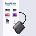 Lemorele TC35 USB-C – 2.5G Ethernet -sovitin, jossa on USB-C-liitäntä