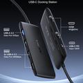 Lemorele TC510 7-in-1 USB-C -keskitin - musta