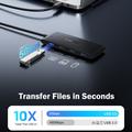 Lemorele TC510 7-in-1 USB-C -keskitin - musta