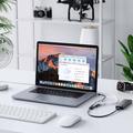 Lemorele TC53 Compact 4-in-1 USB 3.0 -keskitin – harmaa