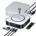Lemorele TC800 9-in-1 USB-C -keskitin Mac Mini M4/M4 Pro -mallille - musta