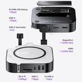 Lemorele TC800 9-in-1 USB-C -keskitin Mac Mini M4/M4 Pro -mallille - musta