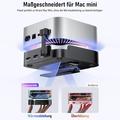 Lemorele TC800 9-in-1 USB-C -keskitin Mac Mini M4/M4 Pro -mallille - musta