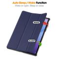 Lenovo Idea Tab Pro Gen 2 Tri-Fold Series Smart Folio -kotelo - tummansininen