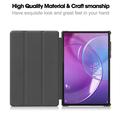 Lenovo Idea Tab Pro Gen 2 Tri-Fold Series Smart Folio -kotelo - punainen