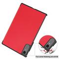Lenovo Idea Tab Pro Gen 2 Tri-Fold Series Smart Folio -kotelo - punainen