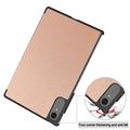 Lenovo Idea Tab Pro Gen 2 Tri-Fold Series Smart Folio -kotelo - ruusukultainen