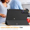 Lenovo Legion Y700 (Gen 5) Tri-Fold Series Smart Folio -kotelo - Musta