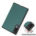 Lenovo Legion Y700 (Gen 5) Tri-Fold Series Smart Folio -kotelo - Mustanvihreä