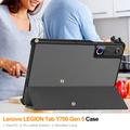 Lenovo Legion Y700 (Gen 5) Tri-Fold Series Smart Folio -kotelo - harmaa
