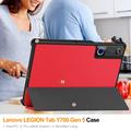 Lenovo Legion Y700 (Gen 5) Tri-Fold Series Smart Folio -kotelo - punainen