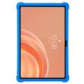 Lenovo Tab Plus Gen 2 -iskunkestävä silikonikotelo, jossa kynänpidin - tummansininen
