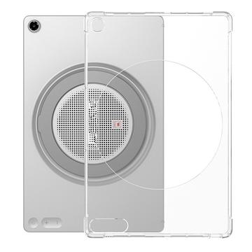 Lenovo Tab Plus Gen 2 Iskunkestävä silikonikotelo - Läpinäkyvä