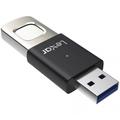 Lexar JumpDrive Fingerprint F35 Pro USB-A 3.2 -muistitikku - 64 Gt