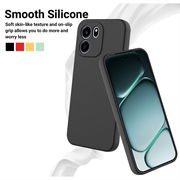 OnePlus Nord CE6 Nestemäinen silikonikotelo käsihihnalla