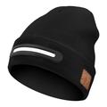 M1-BTD4 LED pipo hattu Bluetooth 5.4 & Stereo kaiuttimet - musta