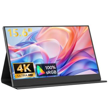 M156U01 15.6 tuuman 4K UHD -kannettava näyttö – musta