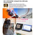 M156U01 15.6 tuuman 4K UHD -kannettava näyttö – musta