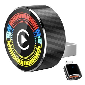 M47 Langaton CarPlay & Android Auto -sovitin - musta