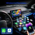 M47 Langaton CarPlay & Android Auto -sovitin - musta