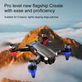M9 Harjaton moottori FPV Drone kahdella HD-kameralla, esteiden välttäminen - musta