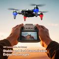 M9 Harjaton moottori FPV Drone kahdella HD-kameralla, esteiden välttäminen - musta