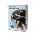 MG81001-A 2-LED otsapannan suurennuslasi, jossa on 4 linssiä
