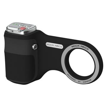 MOCA ARCO MagSafe -puhelinteline kaukosäätimellä ja LED-valolla - musta