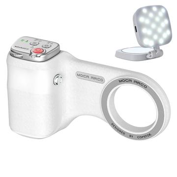 MOCA ARCO MagSafe -puhelinteline kaukosäätimellä ja LED-valolla - valkoinen