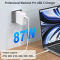 MacBook Pro 13/14/15" USB-C-laturi - 87W - valkoinen